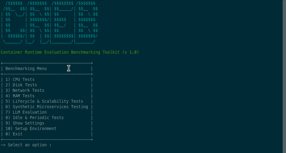 Configure and run CREB demonstration